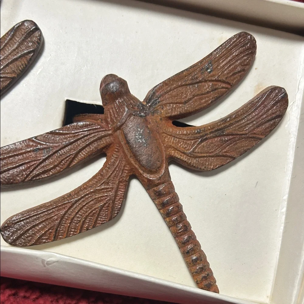 Pier 1 Imports Dragonfly Napkin Rings - New, in box